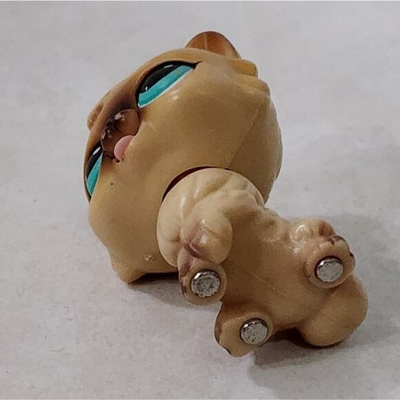 Littlest Pet Shop Magic Motion tan and brown‎ Persian Kitty Cat - Picture 5 of 6